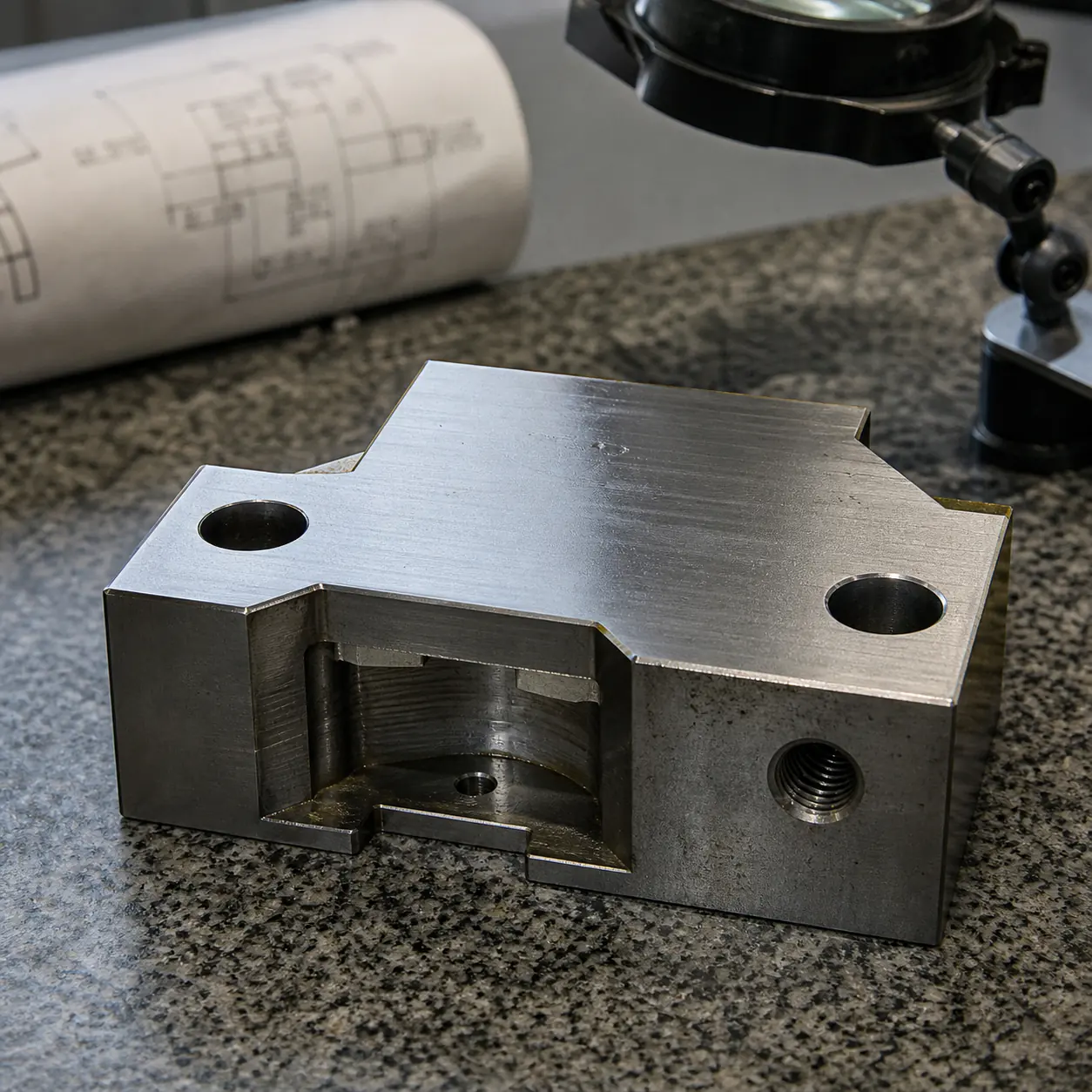 Custom Precision Components custom metal fabrication project
