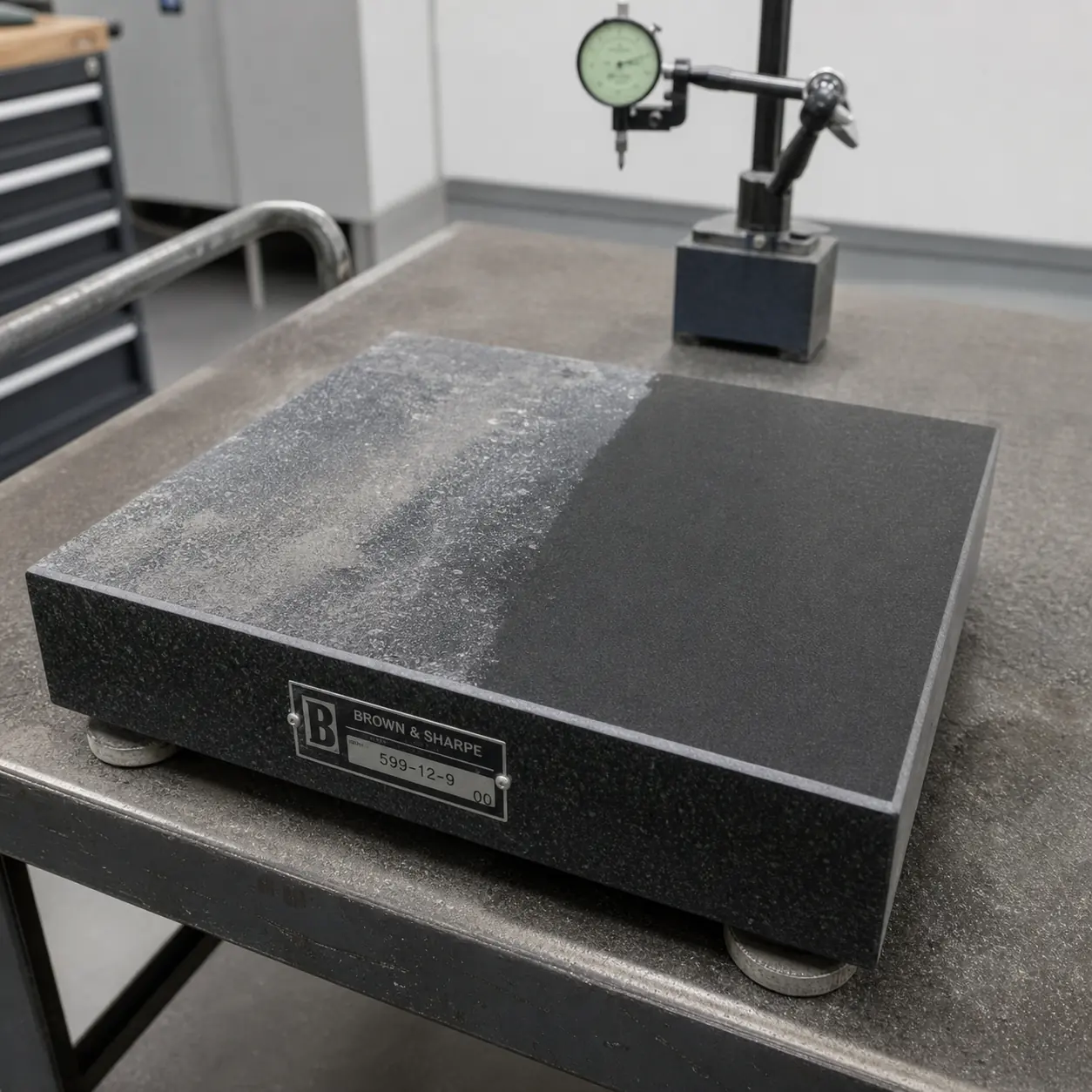 Surface Plate Refinishing custom metal fabrication project