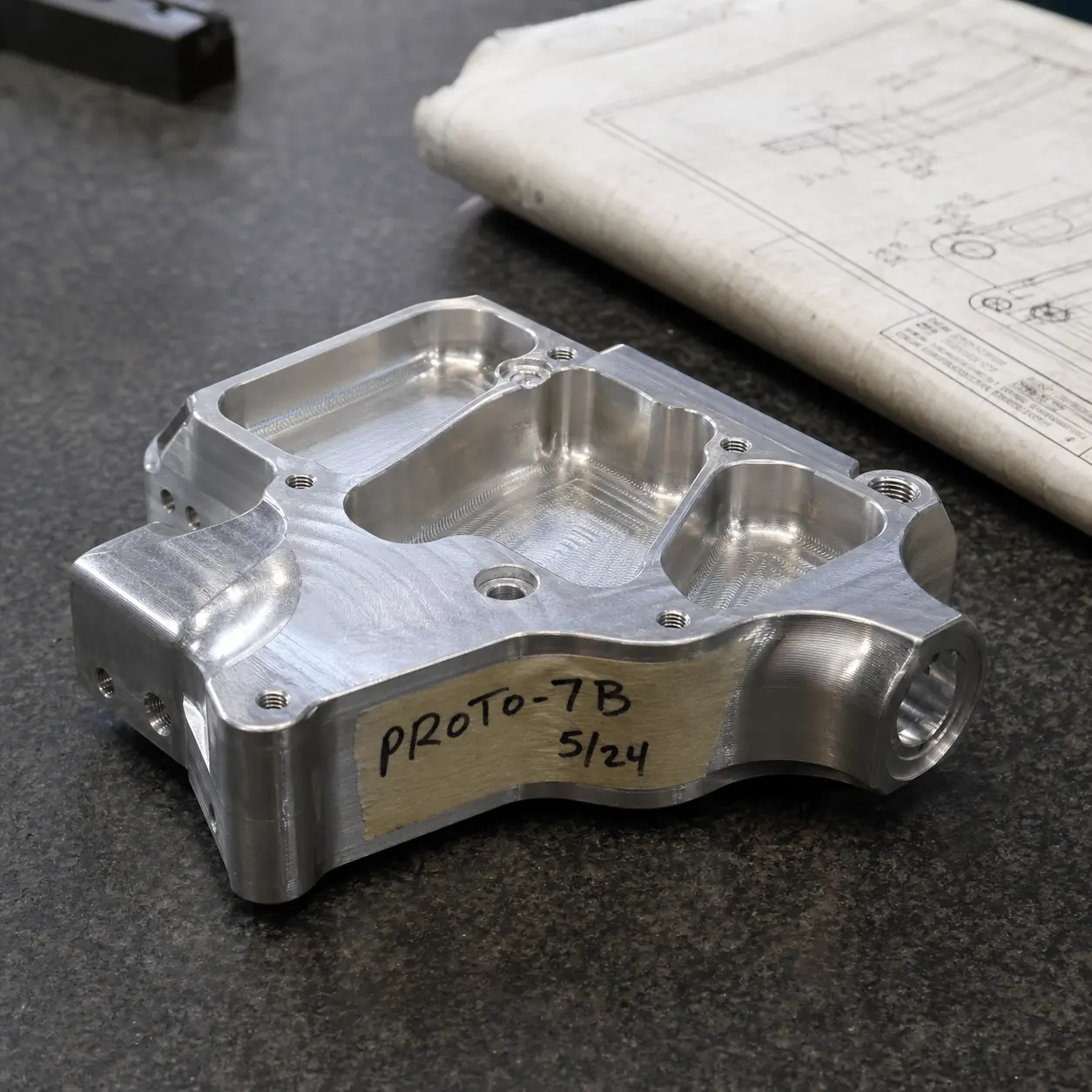 Prototype Components custom metal fabrication project