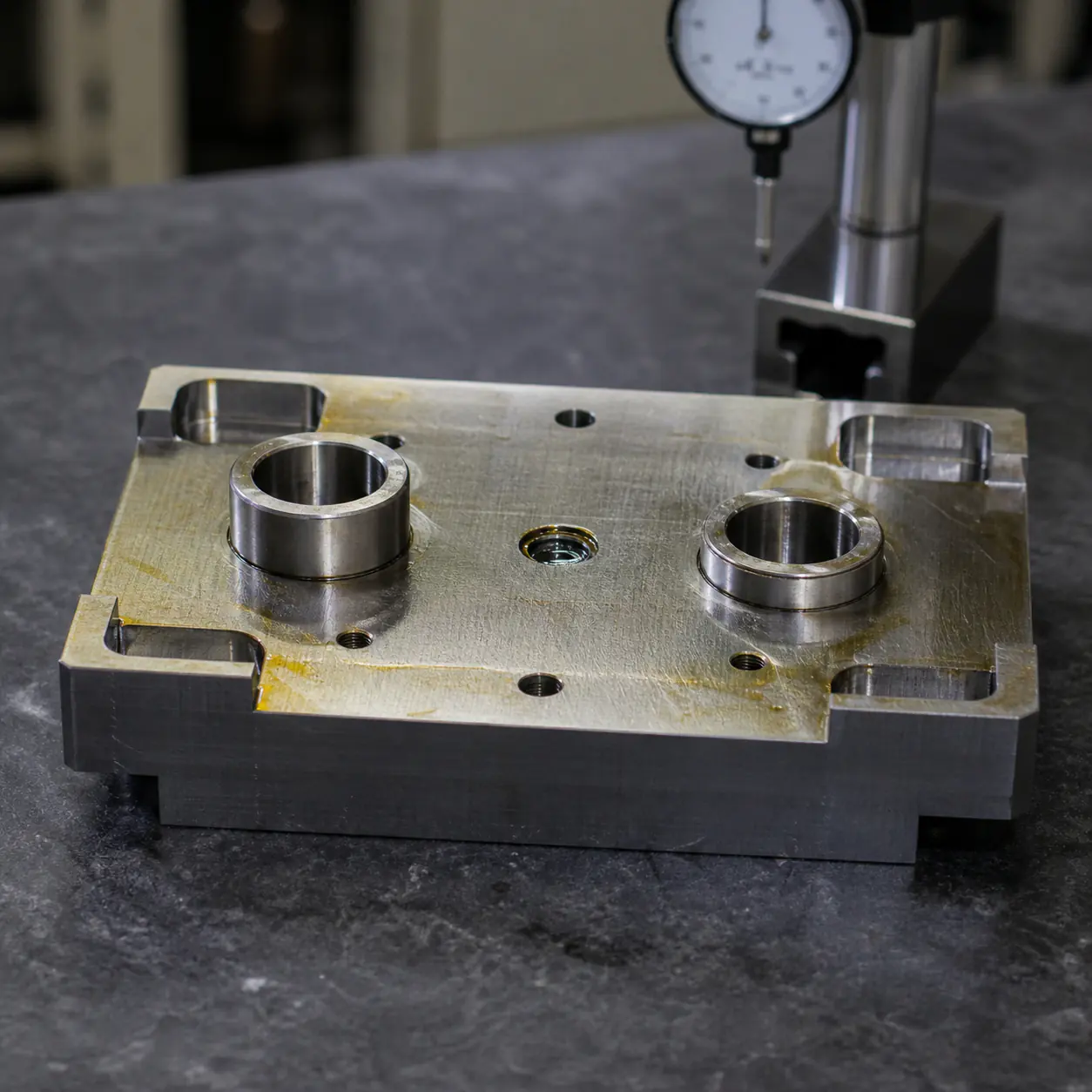 Precision CNC-machined tooling components for an Oakville industrial machinery OEM