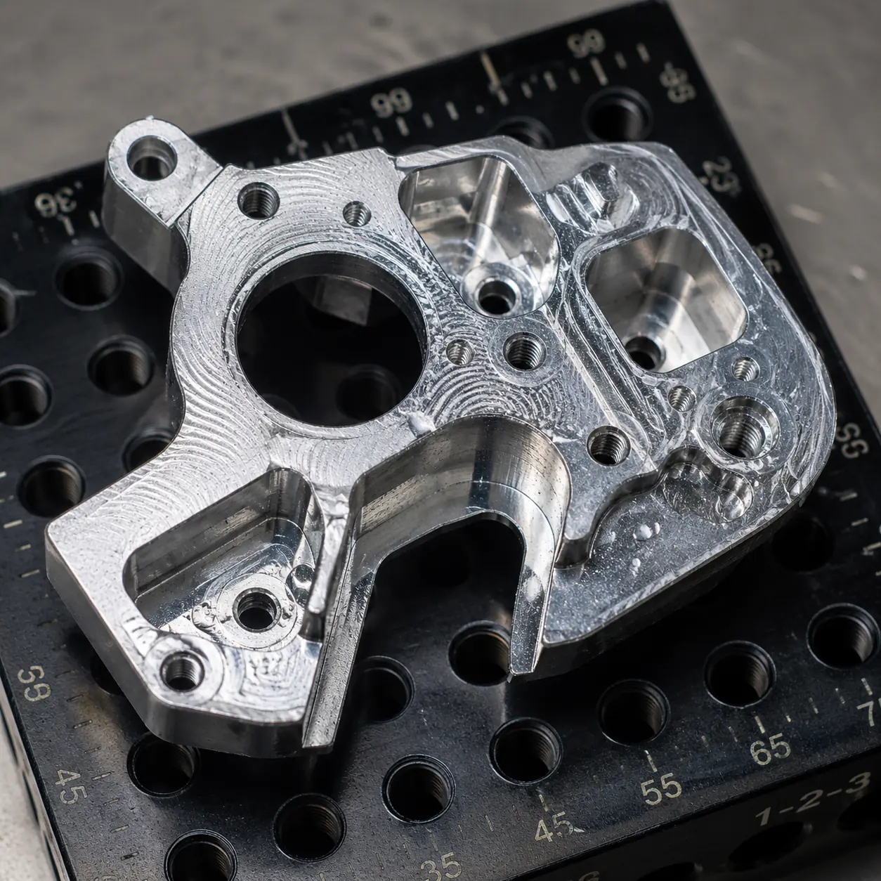 CNC Milled Precision Component custom metal fabrication project