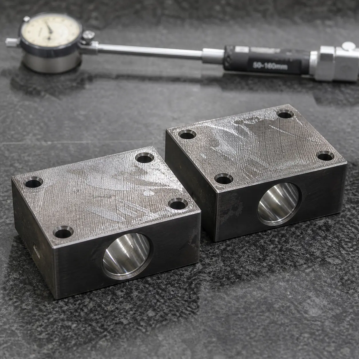 Reamed-Bore Parts custom metal fabrication project