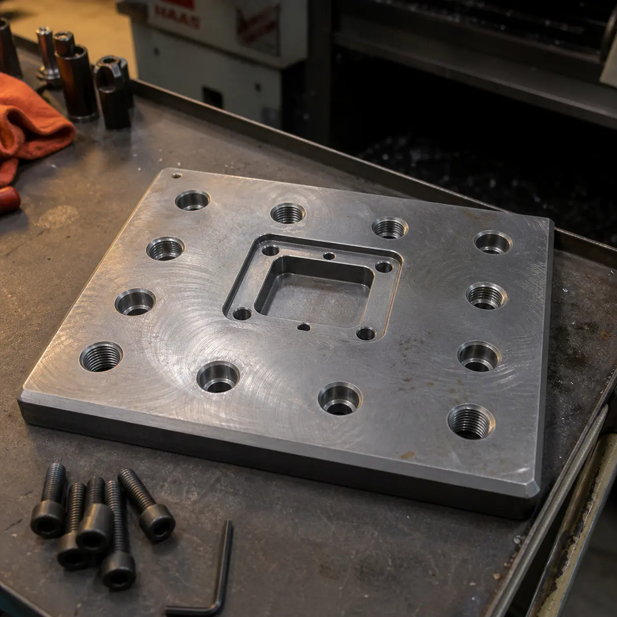 Tool Plates & Jigs custom metal fabrication project