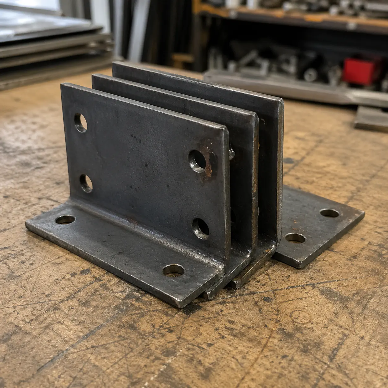 Laser Cut Steel Brackets