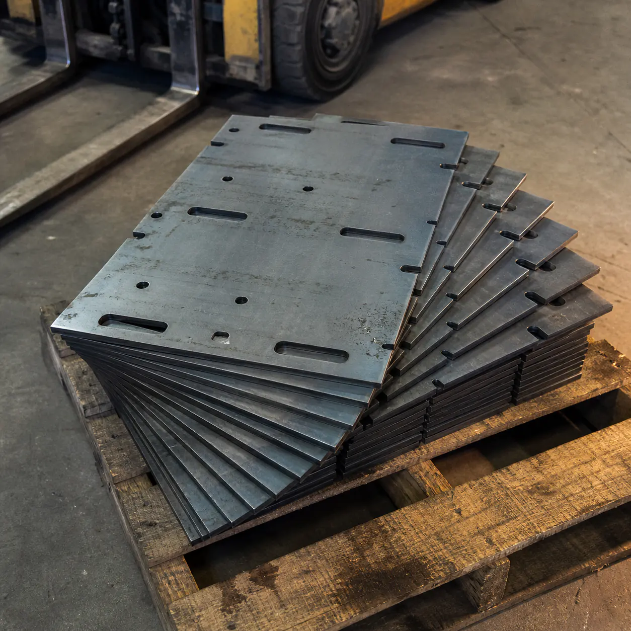 Production Run Sheet Parts custom metal fabrication project