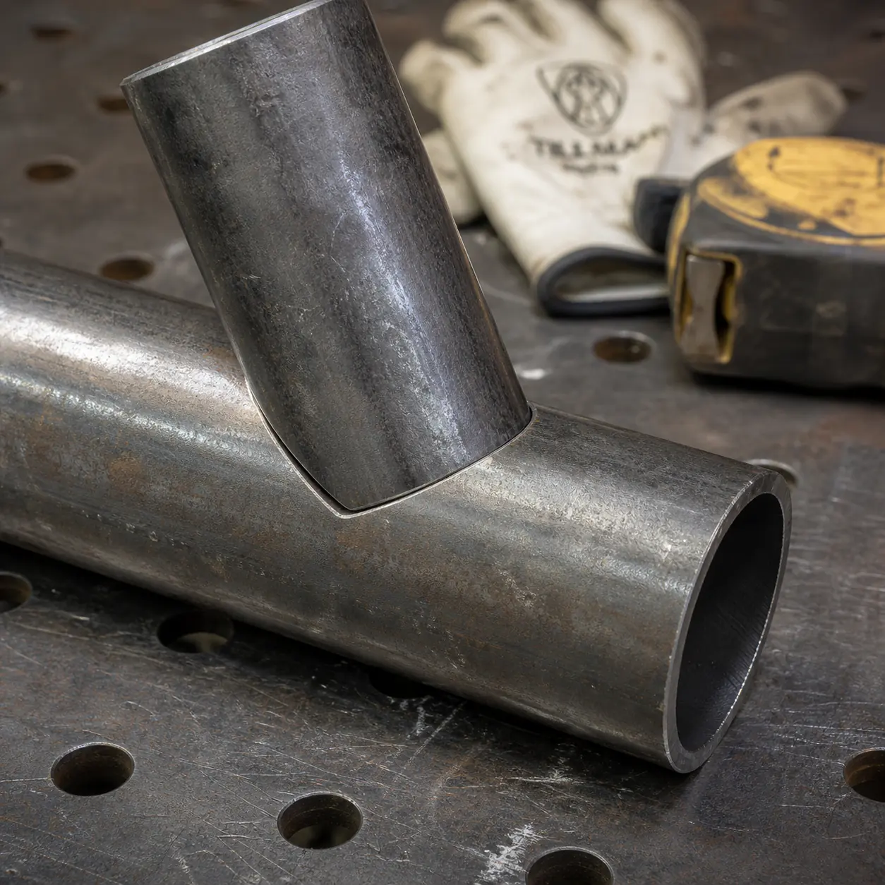 Coped Tube Joints custom metal fabrication project
