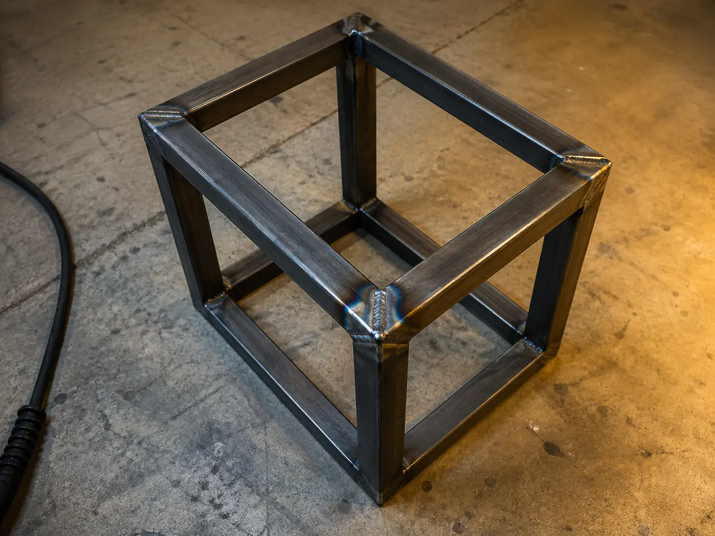 Welded Steel Frame Assembly custom metal fabrication project