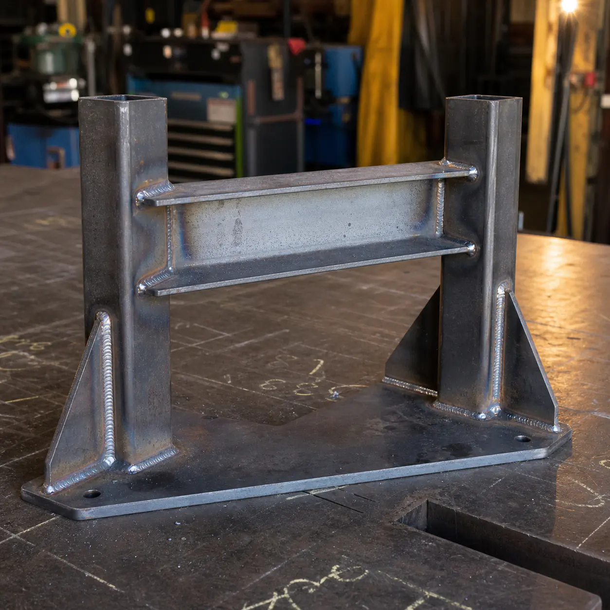 Custom Weldments custom metal fabrication project