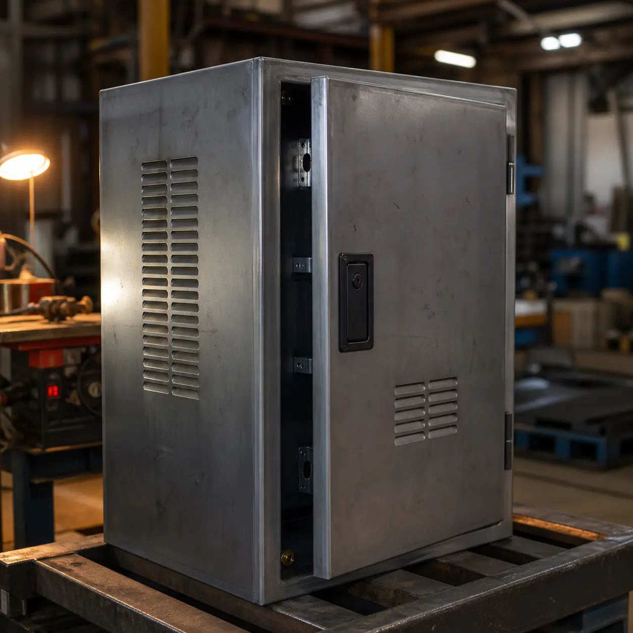 Equipment Enclosures custom metal fabrication project