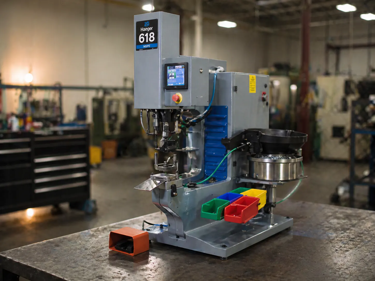 Haeger 618 MSPE Precision Surface Grinder at SMS Laser & Fabrication, Brampton