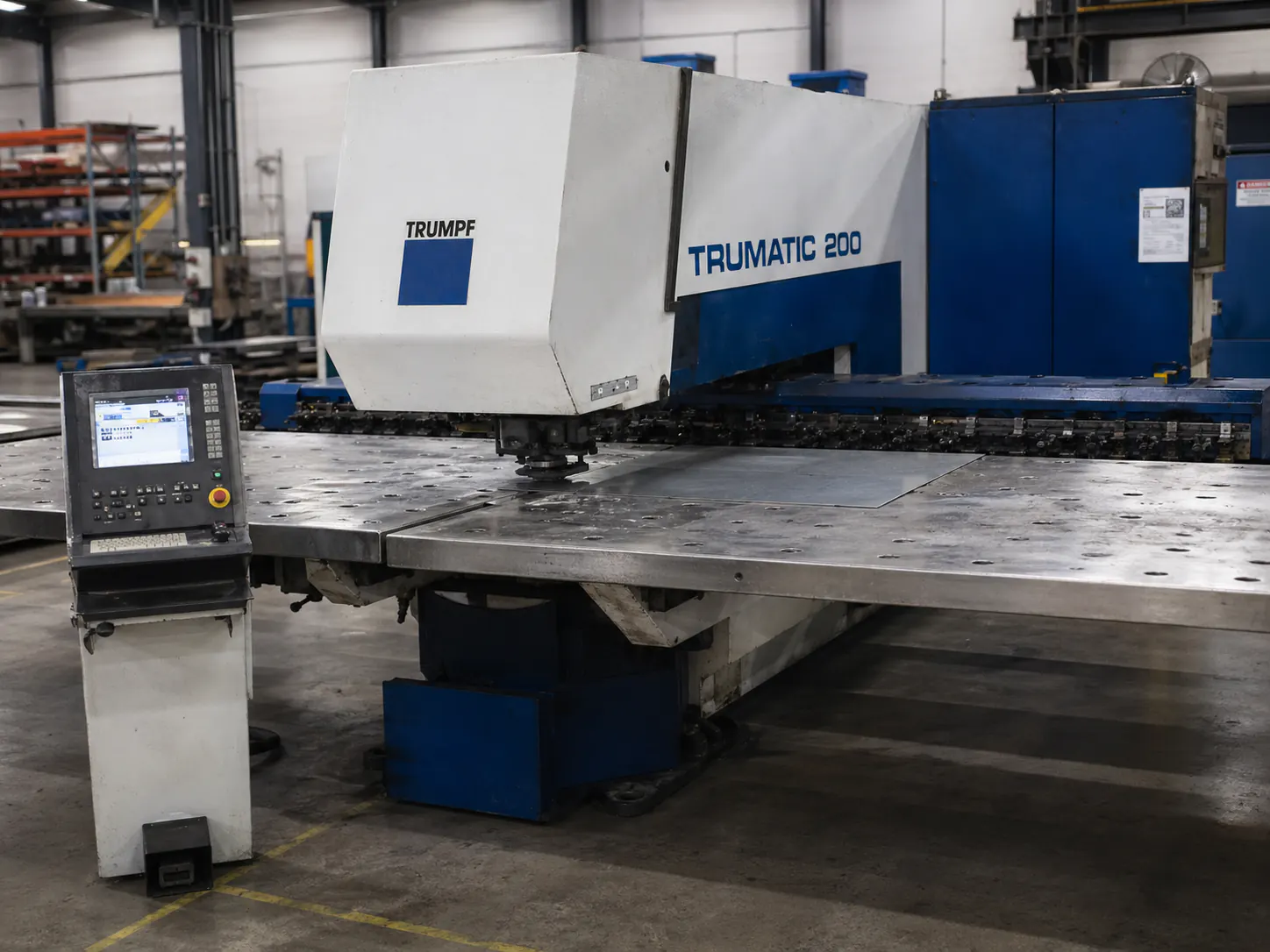 TRUMPF Trumatic 200 CNC Turret Punch at SMS Laser & Fabrication, Brampton