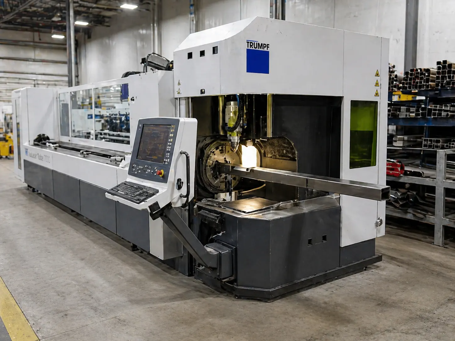 TRUMPF Tube Laser Tube & Profile Laser at SMS Laser & Fabrication, Brampton