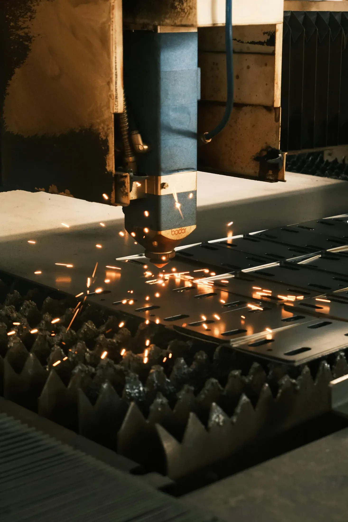 CNC Turret Punching at SMS Laser & Fabrication in Brampton, Ontario