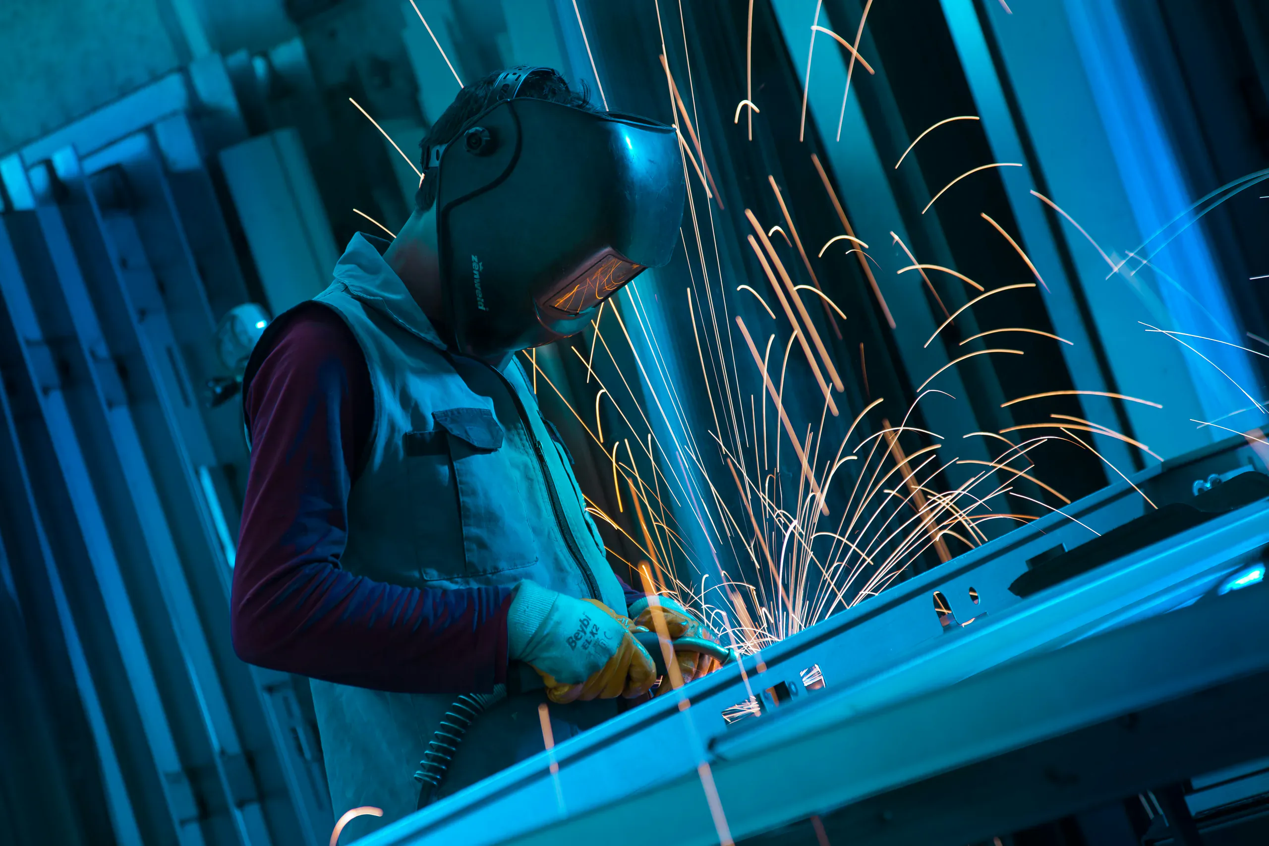 Metal fabrication services at SMS Laser & Fabrication in Brampton, Ontario