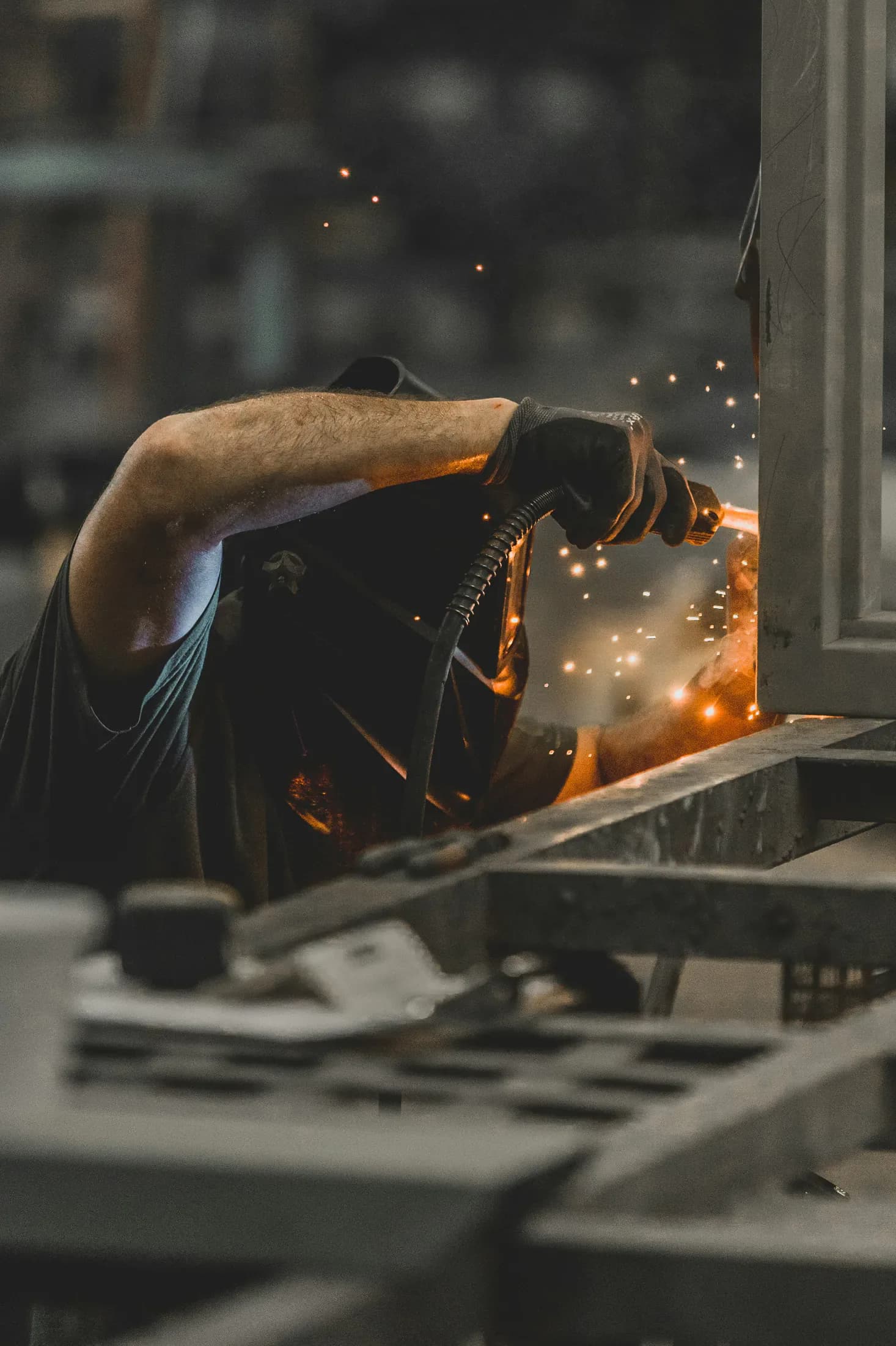 Welding service at SMS Laser & Fabrication