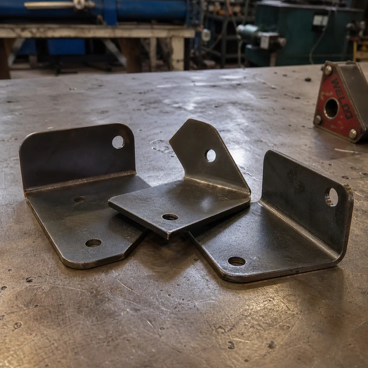Flanges & Tabs custom metal fabrication project