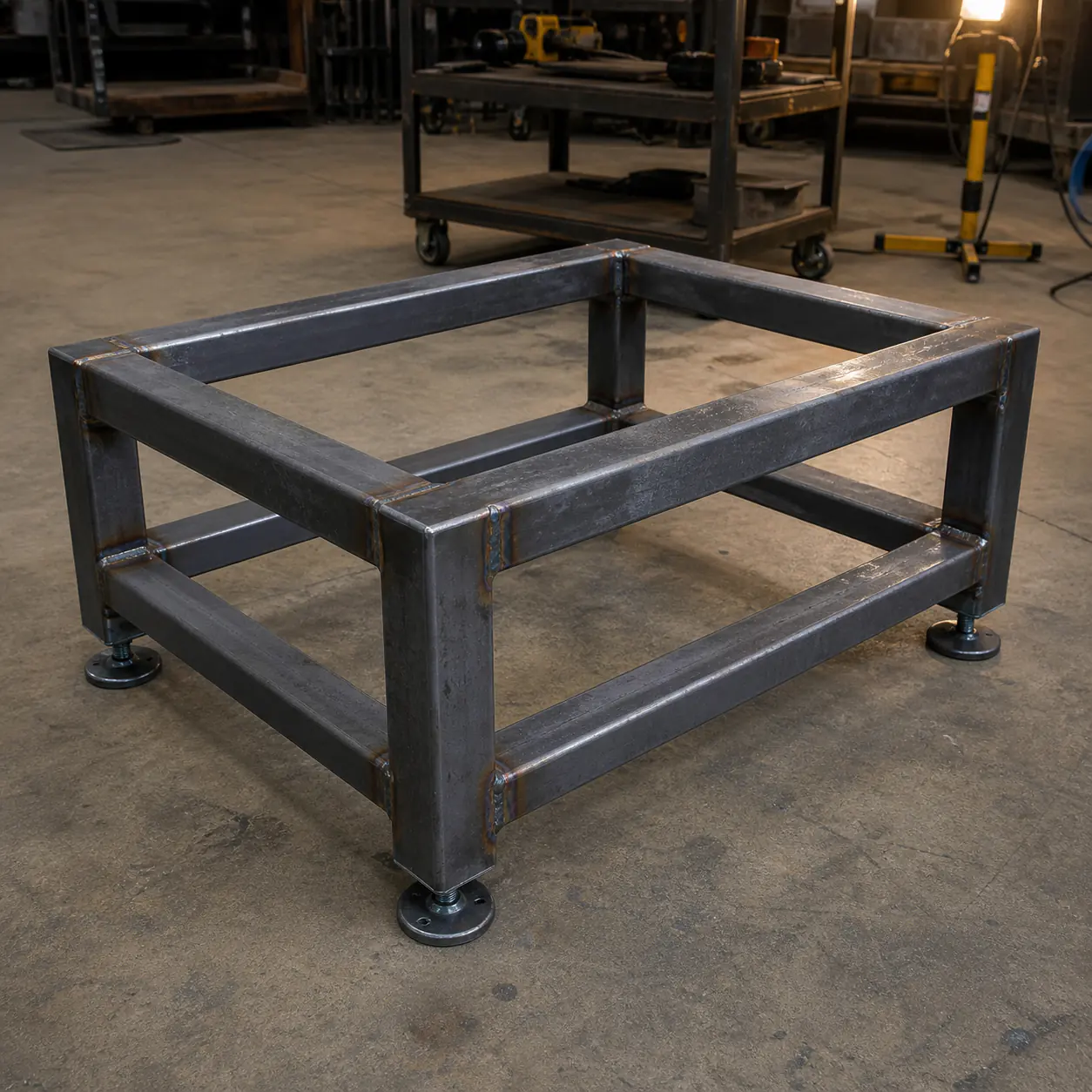 Equipment Frames custom metal fabrication project