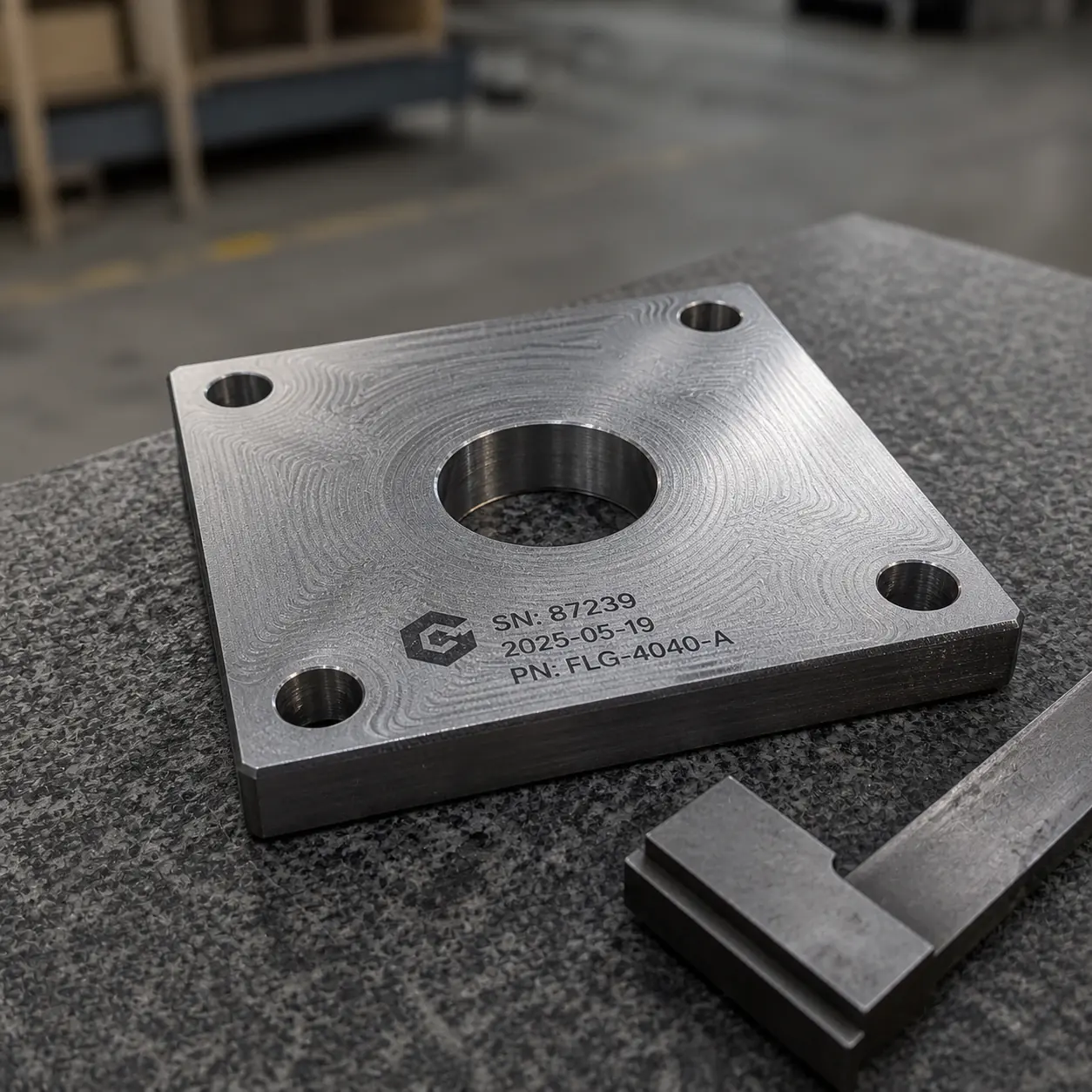 Serial-Marked Parts custom metal fabrication project
