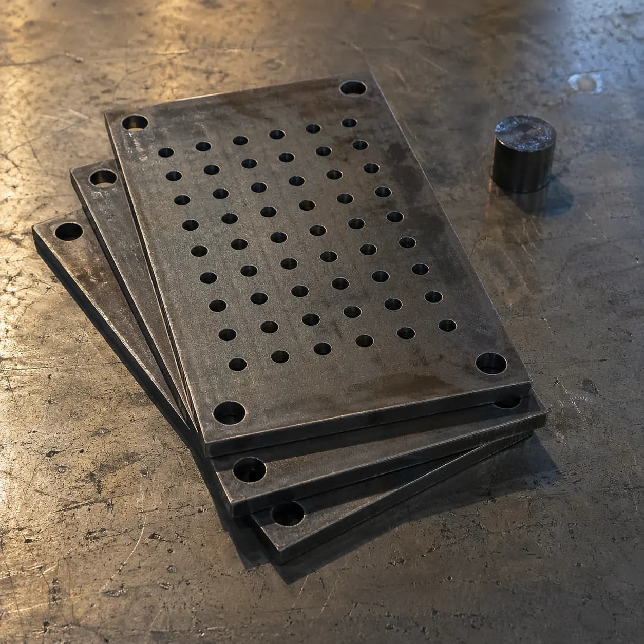 Mounting Plates custom metal fabrication project