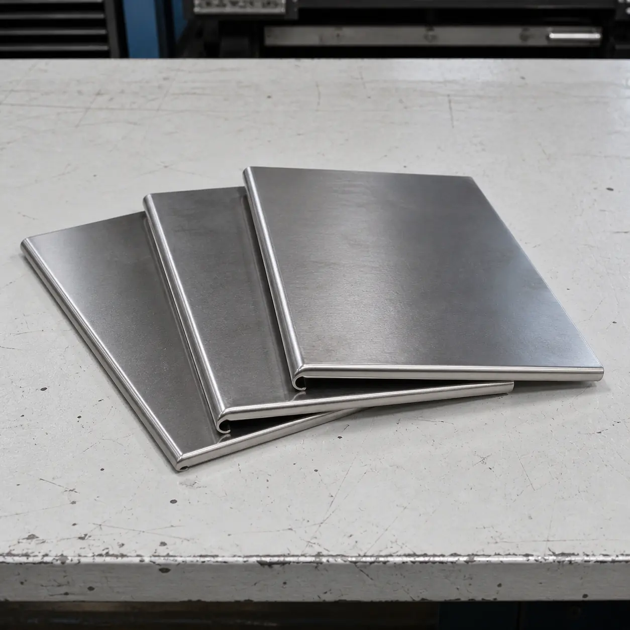Hemmed Edges custom metal fabrication project