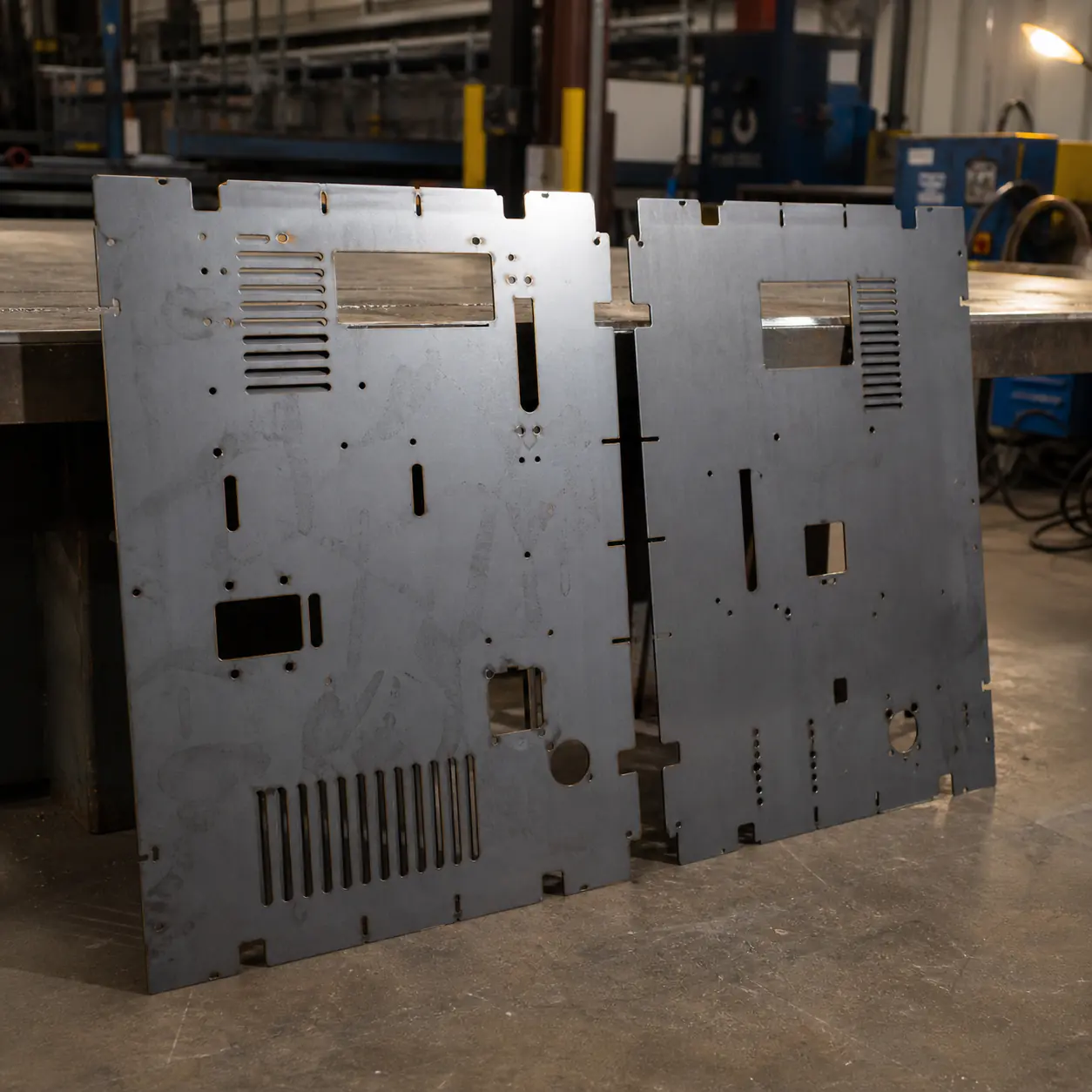 Enclosure Blanks custom metal fabrication project